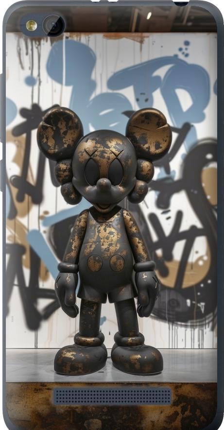 Чехол на Xiaomi RedMi 4A Bronze kaws v2 (6098t-631-42517)