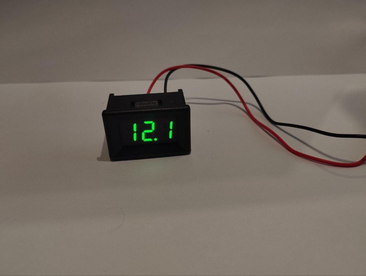 Вольтметр в корпусе 0,36'' DC 4,5-30V с зелеными цифрами (4539) - фото 3 Вольтметр в корпусе 0,36'' DC 4,5-30V с зелеными цифрами (4539) - фото 3