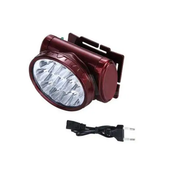 Налобный фонарь аккумуляторный Yajia YJ-1898 13 Led (1898) - фото 4