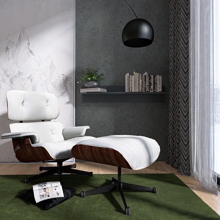 Полочка настенная Лайт ПЛН-1 1000х220х282 мм Графит (11133) - фото 3