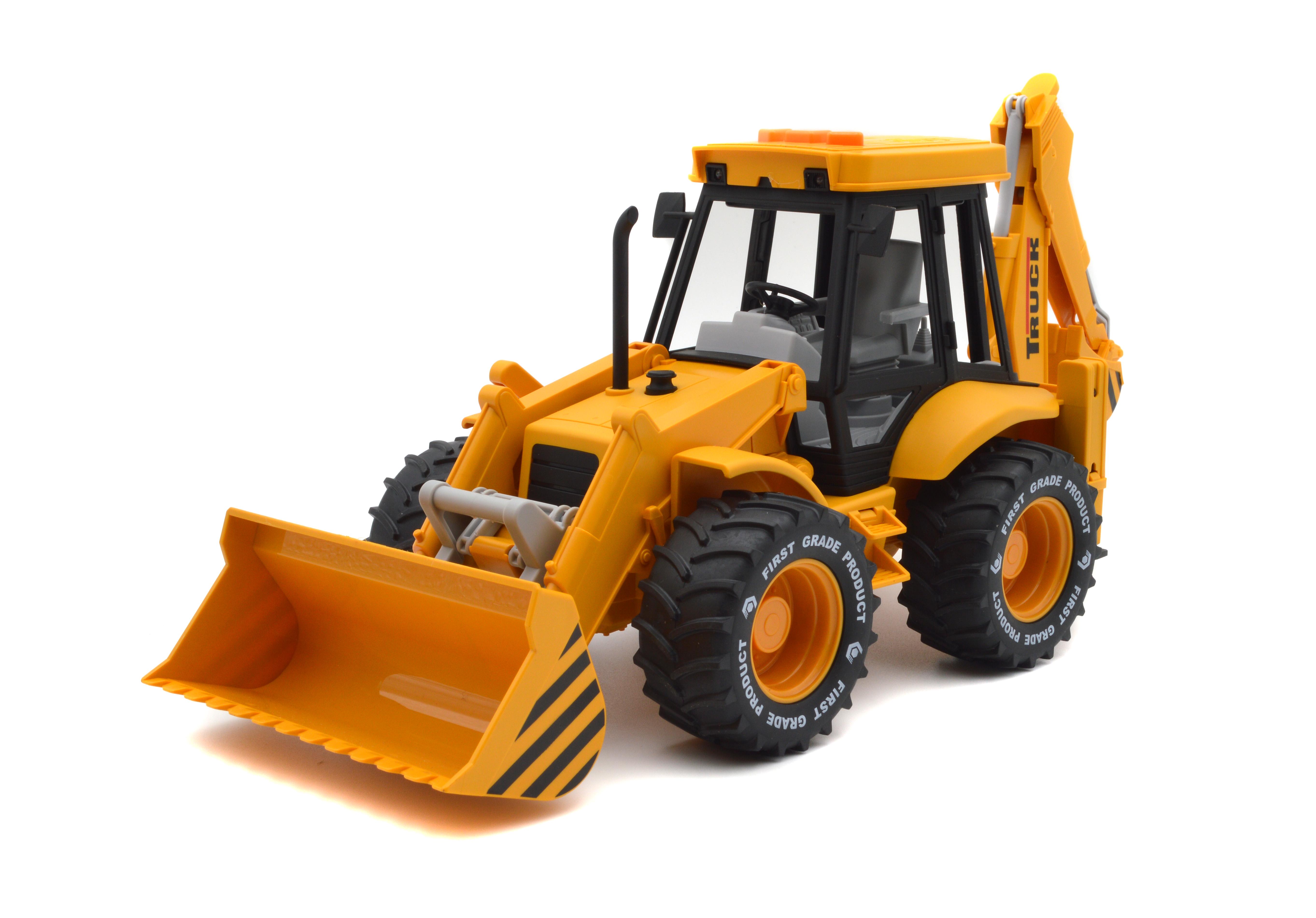 Бульдозер экскаватор 8154-1 инерция/звук/свет (8154-1)