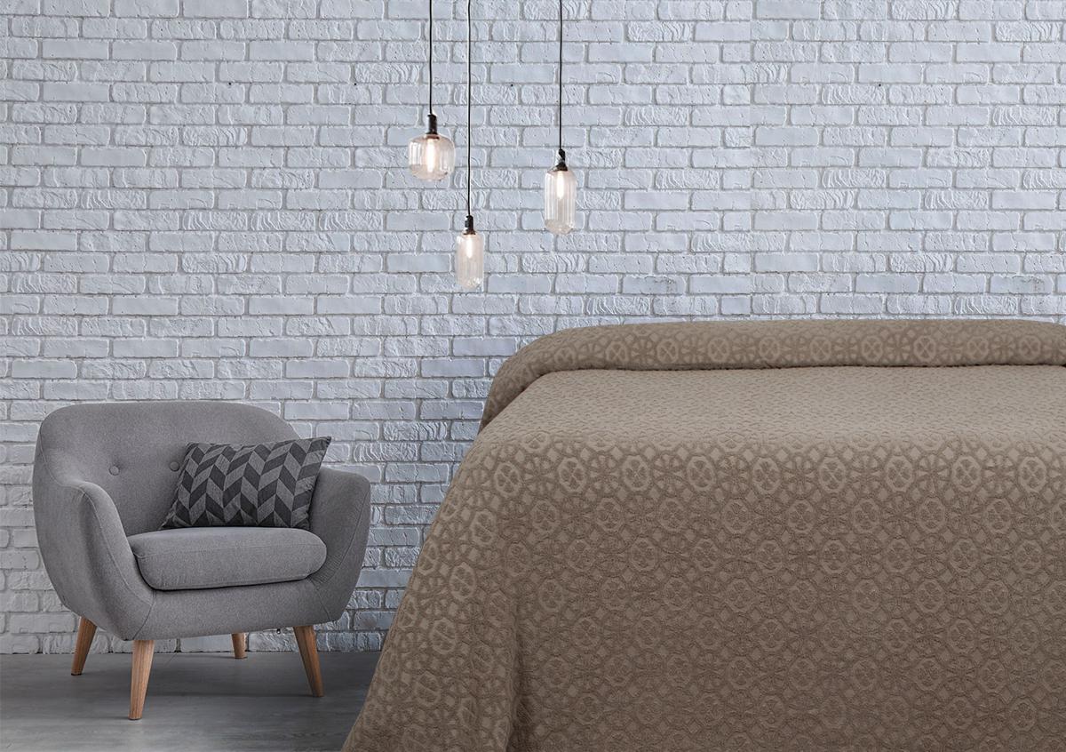 Простирадло махрове Lotus-Deco 200х220 см Мокко (68488)