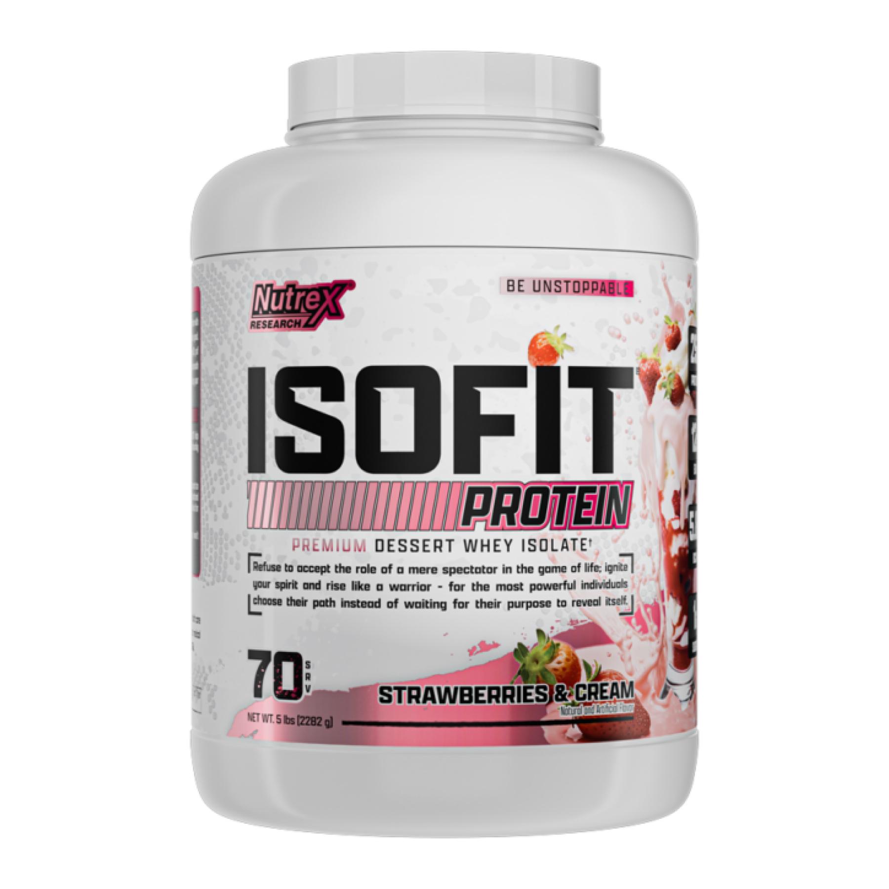 Протеин Isofit 70srv Strawberries Cream (2022-10-1315) Протеин Isofit 70srv Strawberries Cream (2022-10-1315)