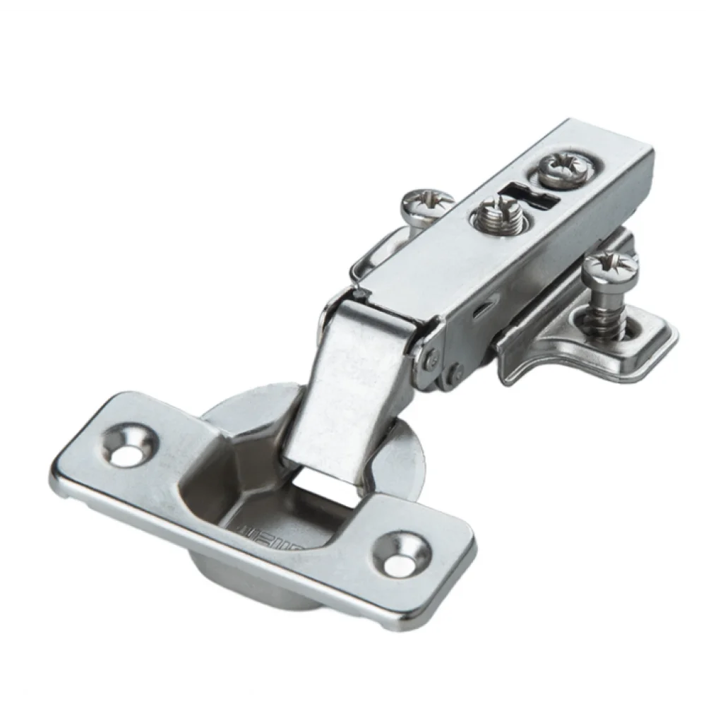 Петля Muller накладна 105° Clip-On D 35 мм з доводчиком з монтажною планкою (MP0025)