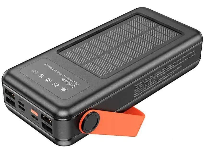 Повербанк Hoco DB33 Plus Rising 22,5W/PD 20W Sun Solar 30000 mAh Black (ME0021173) Повербанк Hoco DB33 Plus Rising 22,5W/PD 20W Sun Solar 30000 mAh Black (ME0021173)