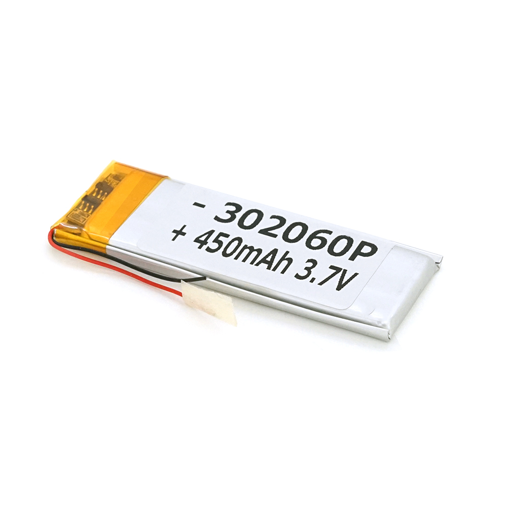 Аккумулятор литий-полимерный Voltronic 3x20x60 мм Li-ion 3,7V 450 мАч для наушников и гаджетов (3455)