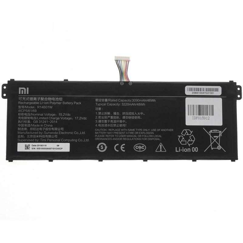 Аккумулятор для ноутбука Xiaomi Mi RedmiBook 16 3090 mAh 15,2V (150572)