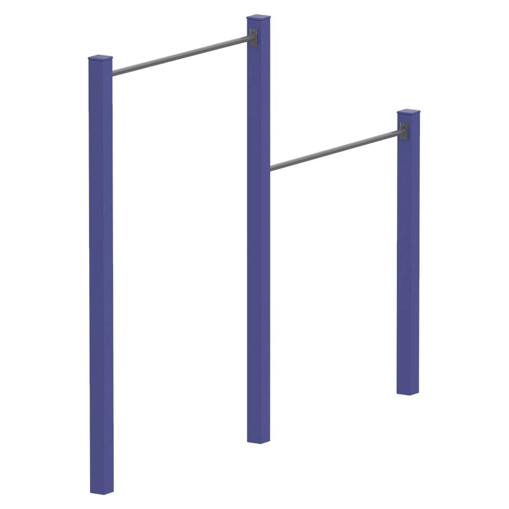 Турник двойной Kidigo деревянный (2690867708)