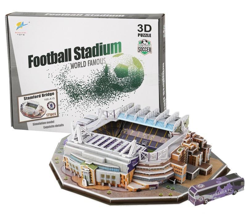 Конструктор футбольный картонный Stamford Bridge Chelsea (26972799)