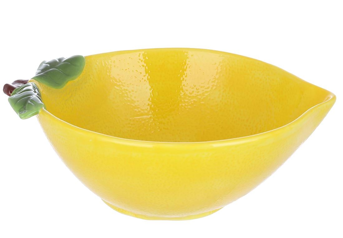 Салатник керамический Lemon 30x22,5x10 см 2,4 л (304-003)