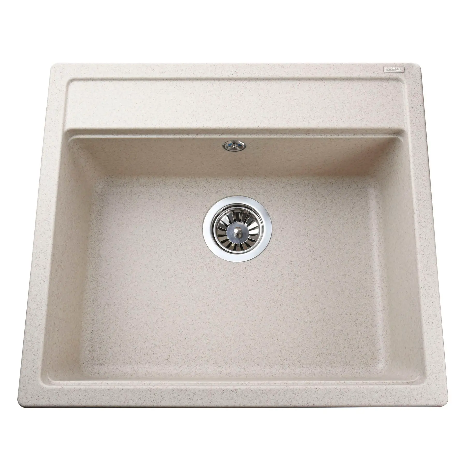 Мойка гранитная Globus Lux VOLTA А0004 570х510 мм Песчаный (GSR-0000698)