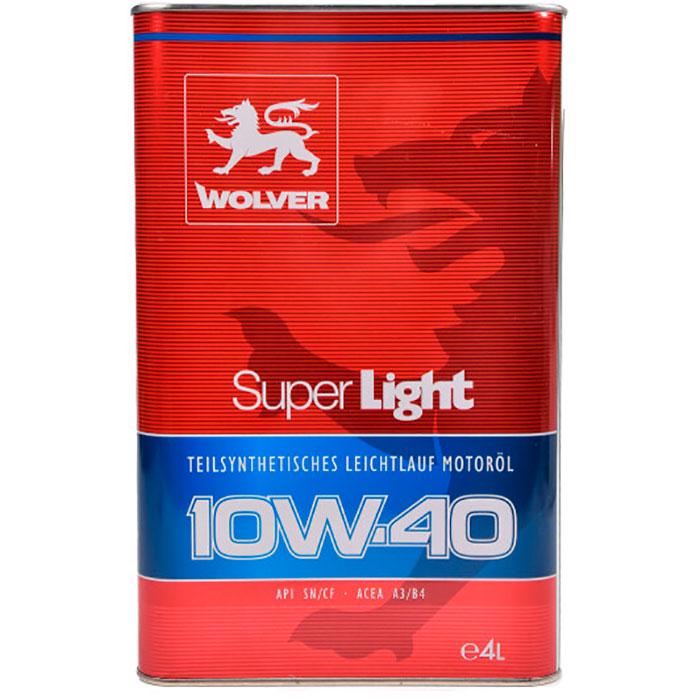 Моторное масло Wolver Super Light 10W-40 5 л (115360)