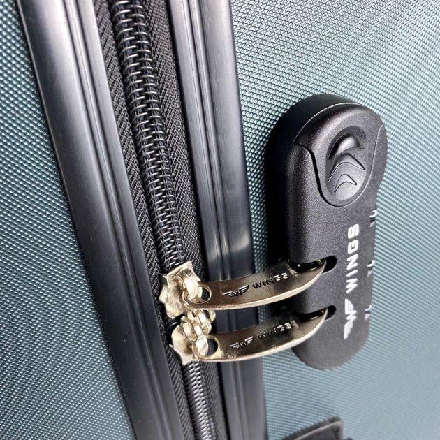 Валіза пластикова Wings 167 велика Темно-зелений (8326702) - фото 7 Валіза пластикова Wings 167 велика Темно-зелений (8326702) - фото 7