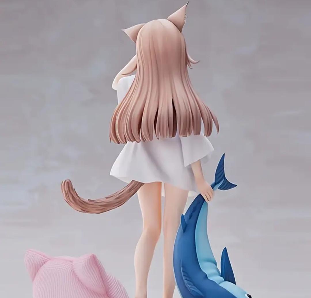 Детская игровая фигурка Osakana Аниме-Девушка с кошачьими ушками и рыбкой (27829532) - фото 2