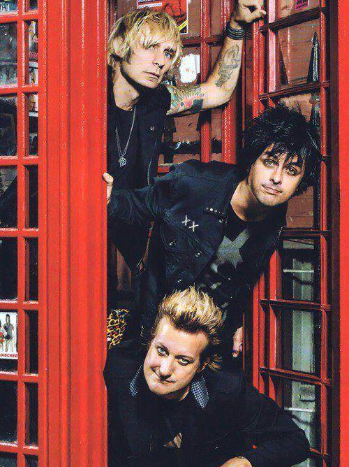 Картина Green Day в будке (ht74)