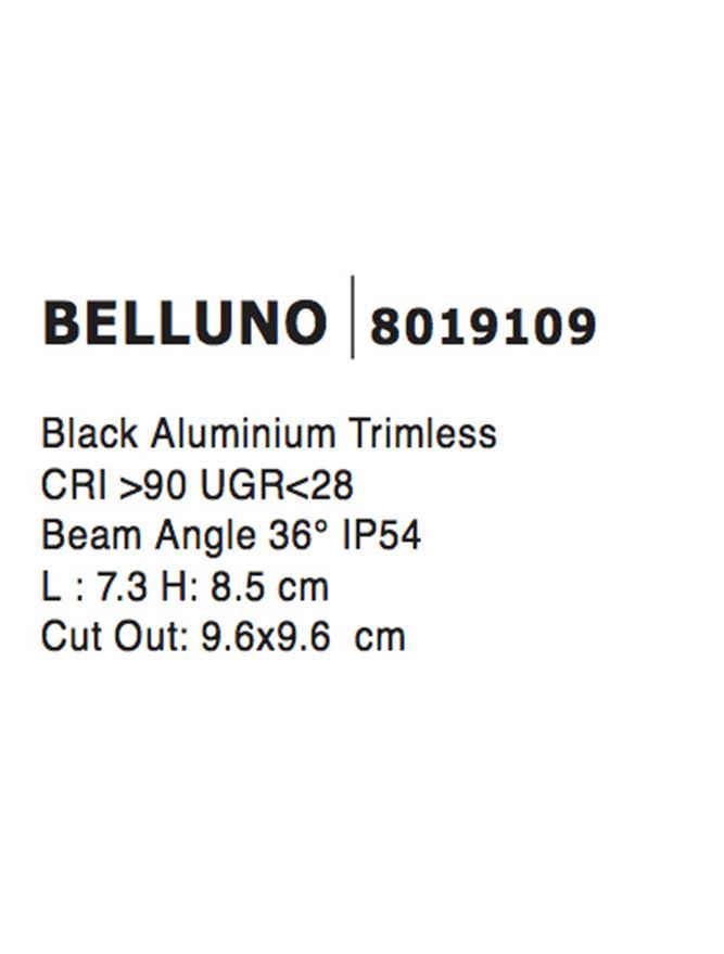 Светильник встроенный Nova Luce Belluno (8019109) - фото 4