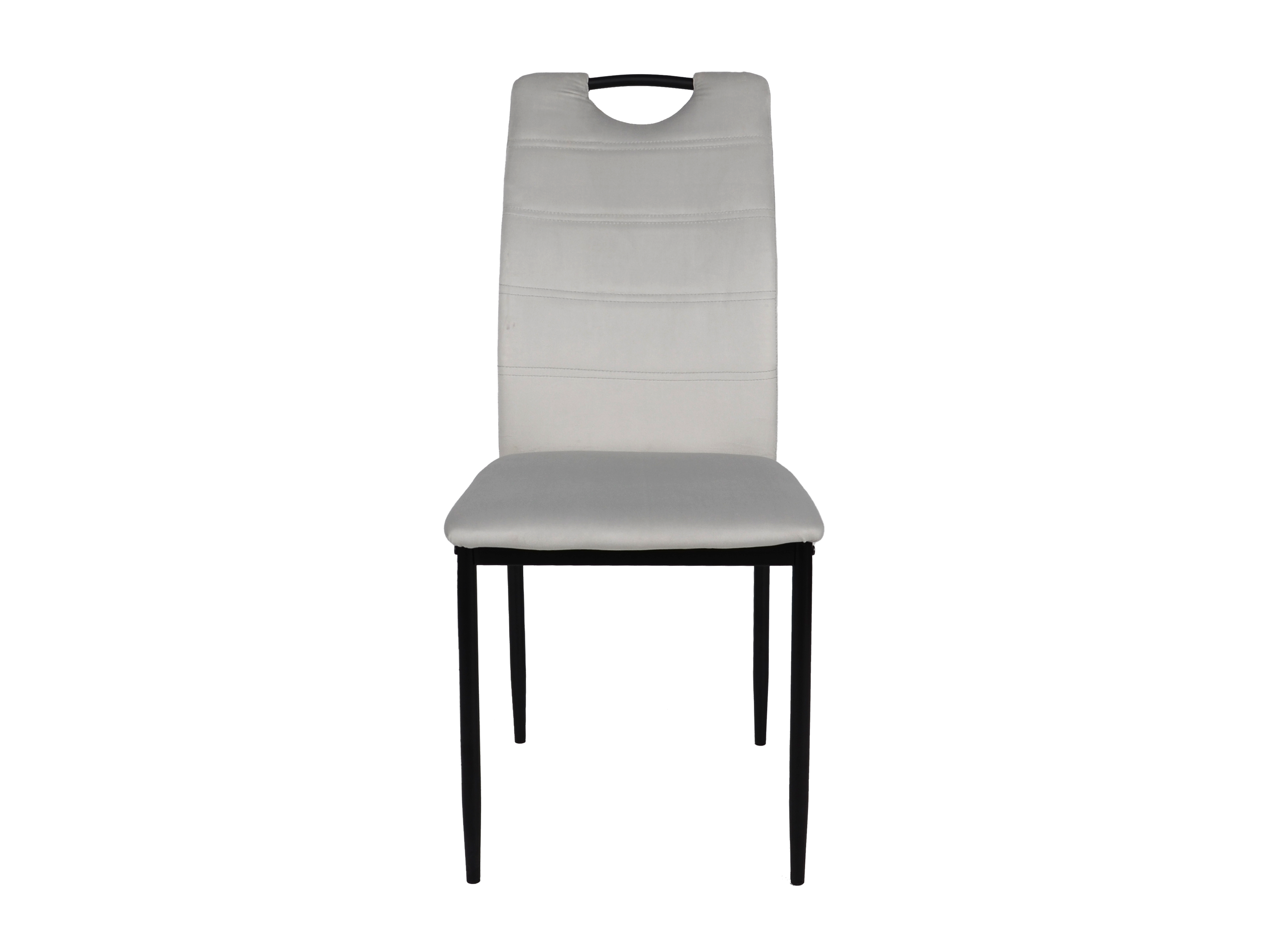 Стул Intarsio Alex Черный/Светло-серый - фото 4