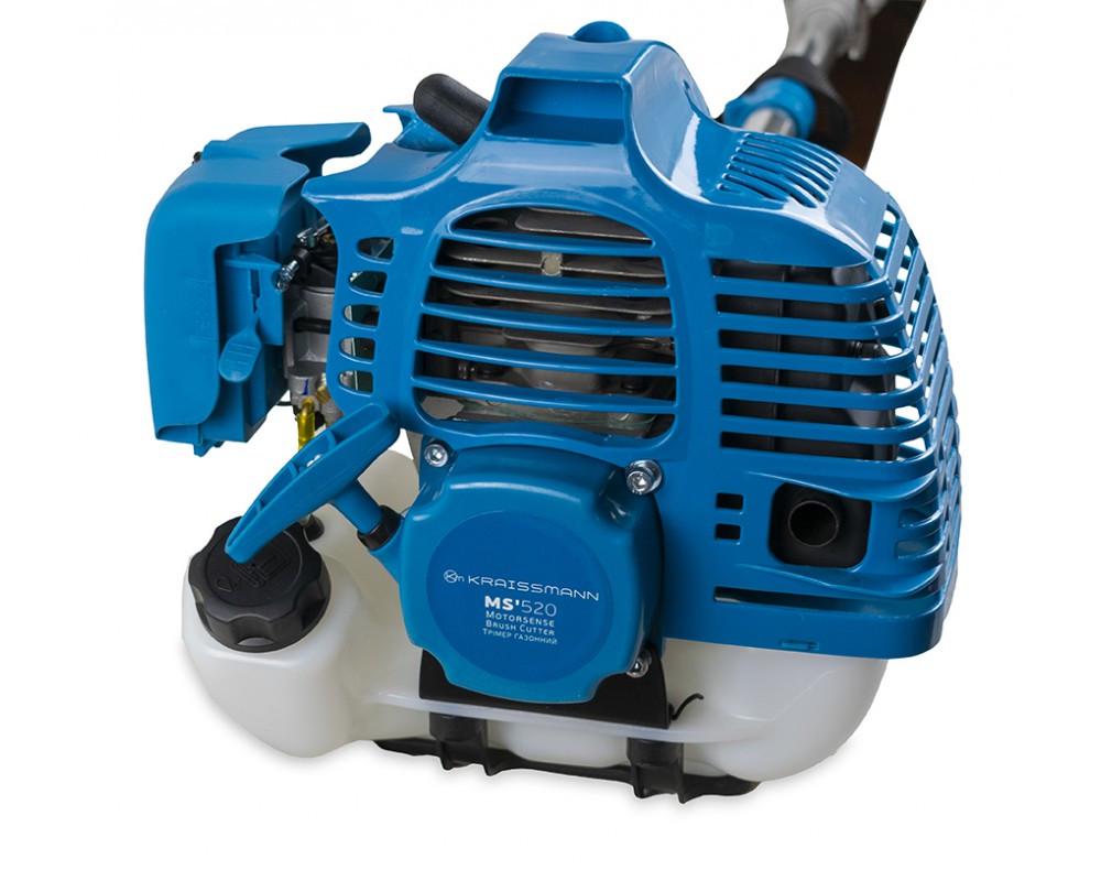 Мотокоса KRAISSMANN MS'520 2-тактный двигатель 52 см3/ножи и леска/штанга 26 мм (1812599046) - фото 4 Мотокоса KRAISSMANN MS'520 2-тактный двигатель 52 см3/ножи и леска/штанга 26 мм (1812599046) - фото 4