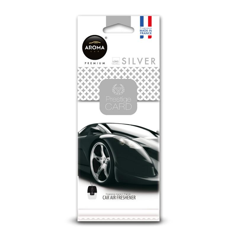 Ароматизатор Aroma Car Prestige Card Silver