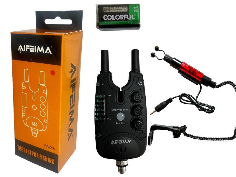 Набор сигнализаторов поклевки Afeima FA-28 антивор и 4 свингера на цепочке (1976420945) - фото 7 Набор сигнализаторов поклевки Afeima FA-28 антивор и 4 свингера на цепочке (1976420945) - фото 7