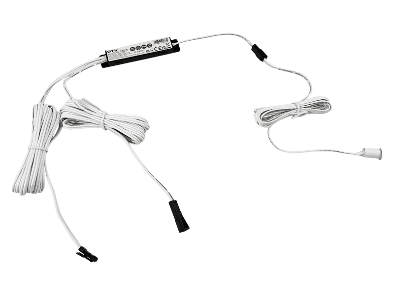 Выключатель бесконтактный GTV Micro IR 1 датчик Белый (8082)