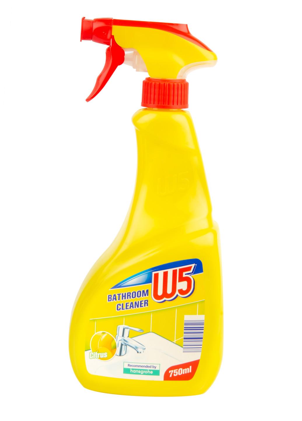 Чистящее средство для чистки ванны W5 Citrus 750 мл (НФ-00001148) Чистящее средство для чистки ванны W5 Citrus 750 мл (НФ-00001148)