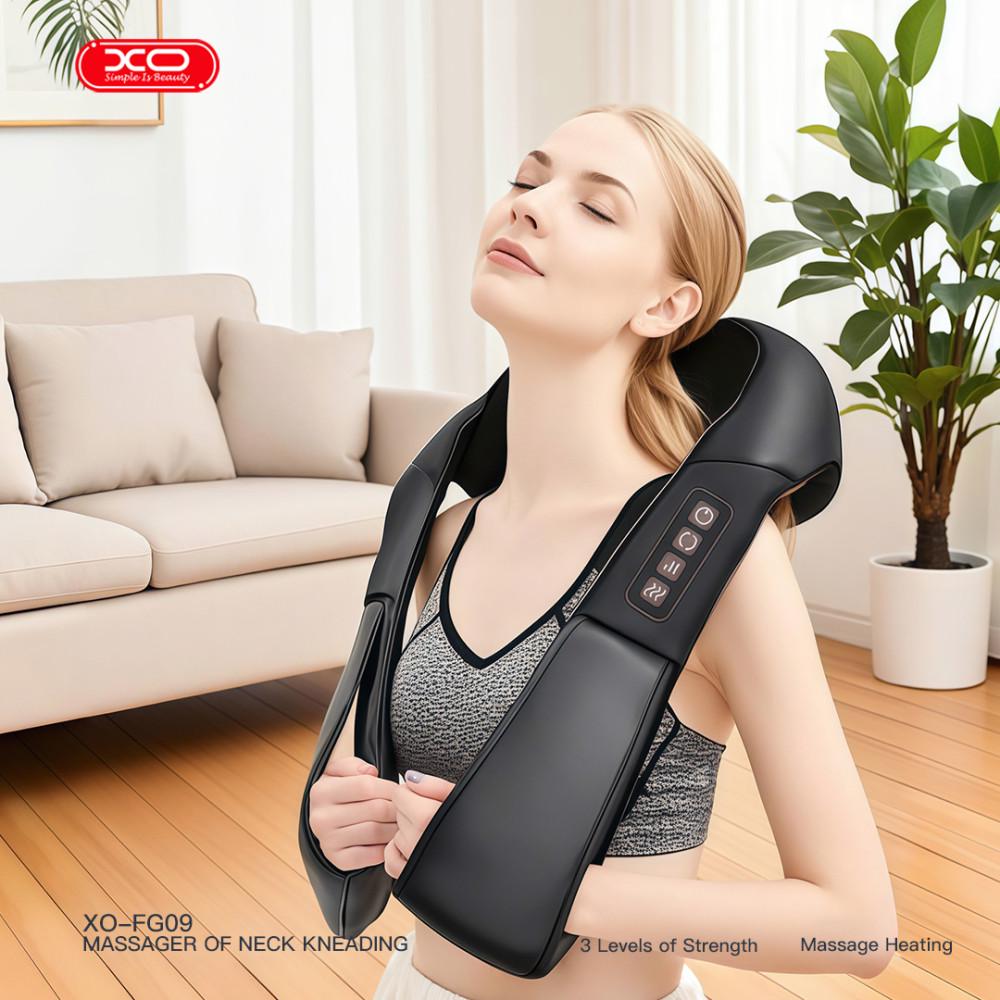 Массажер Xo FG09 для разминания плеч и шеи 12V (FG09) - фото 2 Массажер Xo FG09 для разминания плеч и шеи 12V (FG09) - фото 2