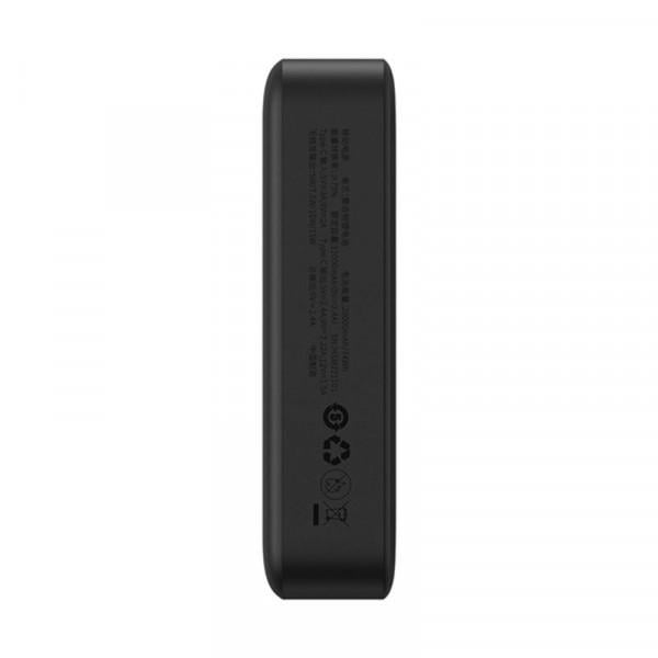 Павербанк з бездротовою зарядкою BASEUS Magnetic Mini Wireless Fast Charge Qi 15 W 2в1 20000 mAh 20 W 2,4 A QC3.0+PD3.0 Black (PPCX150001) - фото 7