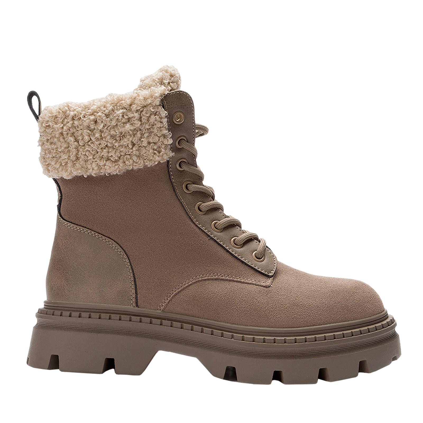 Черевики жіночі утеплені BETSY 92609847 р. 40 Бежевий (9260984740)