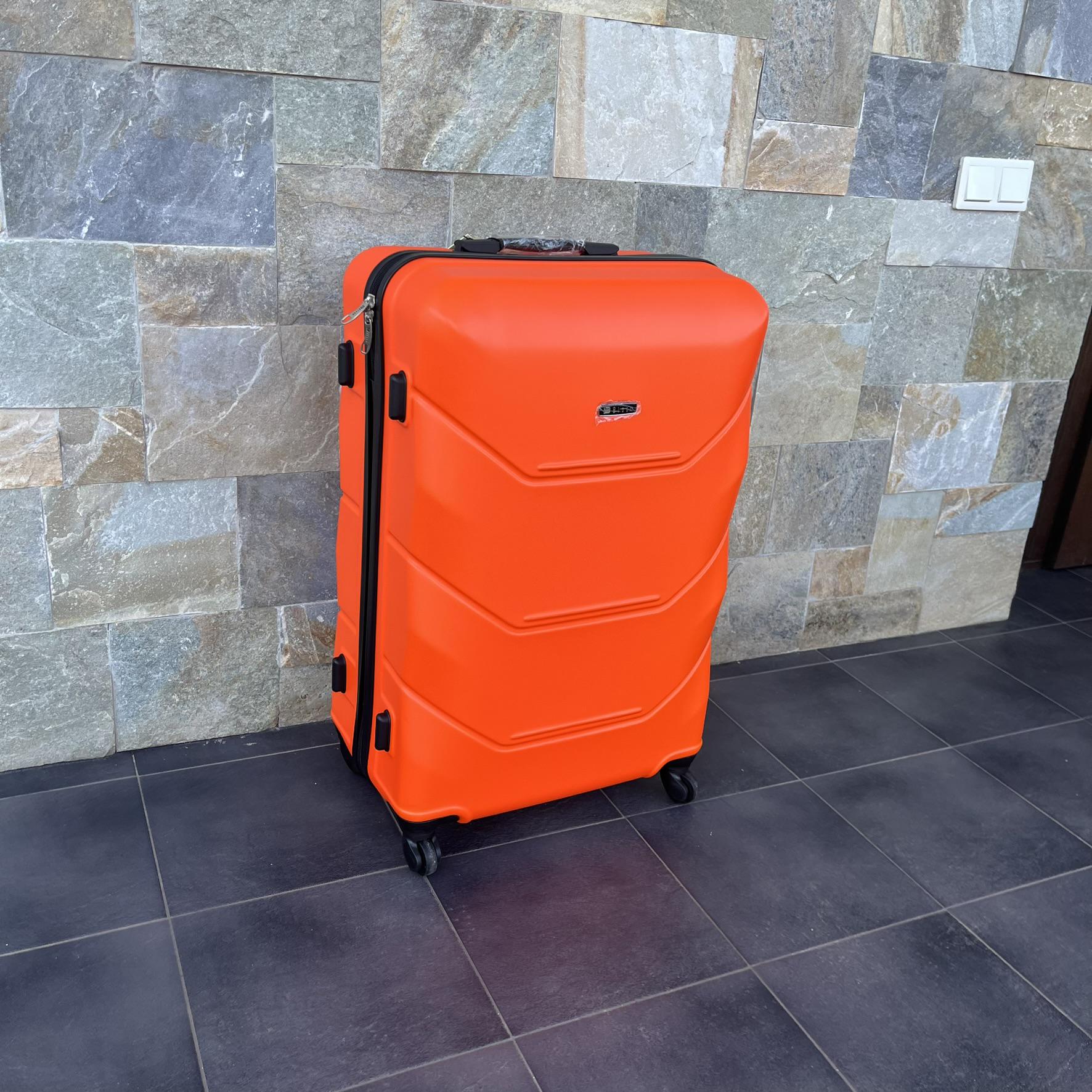 Валіза Bloom 147 дорожня L Помаранчевий (17841607) - фото 4