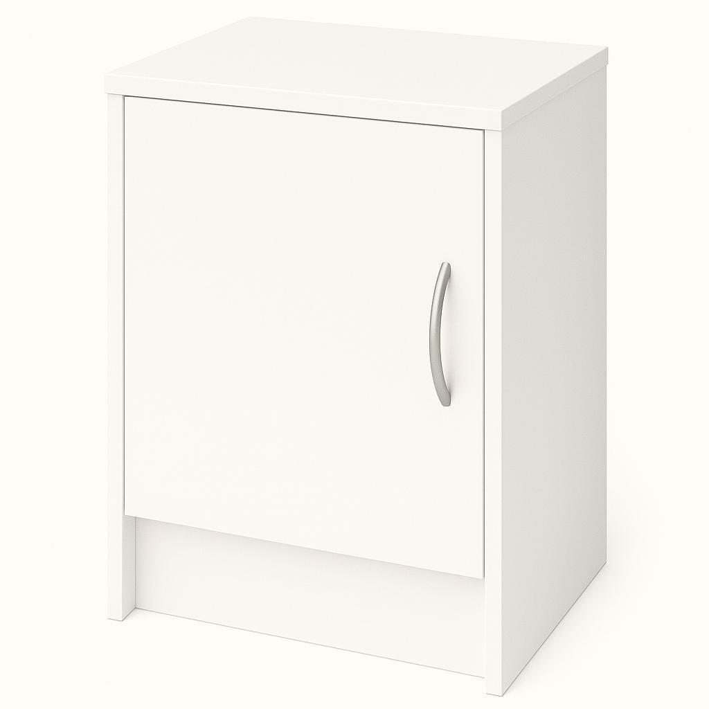 Прикроватная тумба №3 ДСП с закрытым отделением 500х400х350 мм Белый