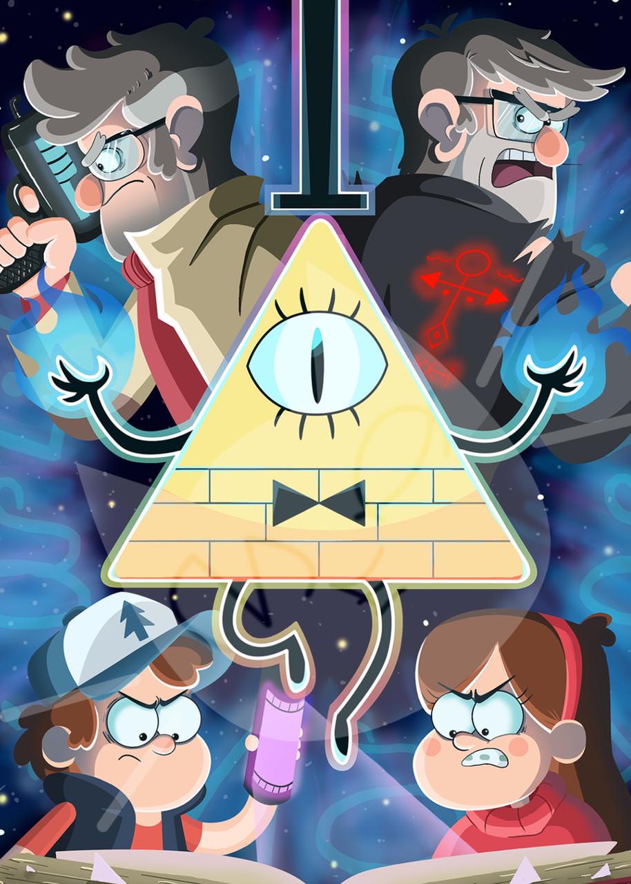 Картина GeekLand Gravity Falls постер к мультфильму (GF.09.100)