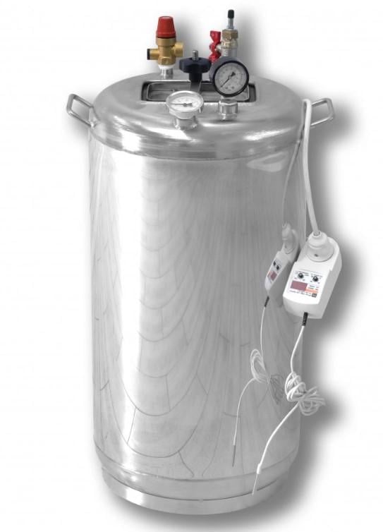 Автоклав электрический UTEHO ГУД-32 electro 45 л 32 банки/0,5 л нержавейка (843018801)