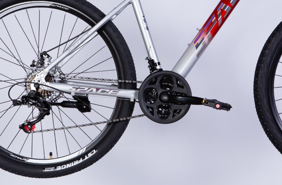 Велосипед Space PHAETON DD FR AL 27,5" рама 17" Серебристо-красный (2545525310) - фото 6 Велосипед Space PHAETON DD FR AL 27,5" рама 17" Серебристо-красный (2545525310) - фото 6