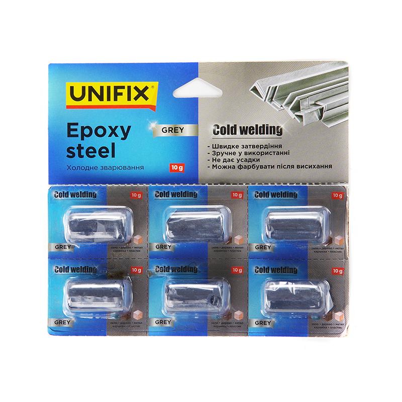 Холодная сварка Unifix 6x10 г Серый (940016)