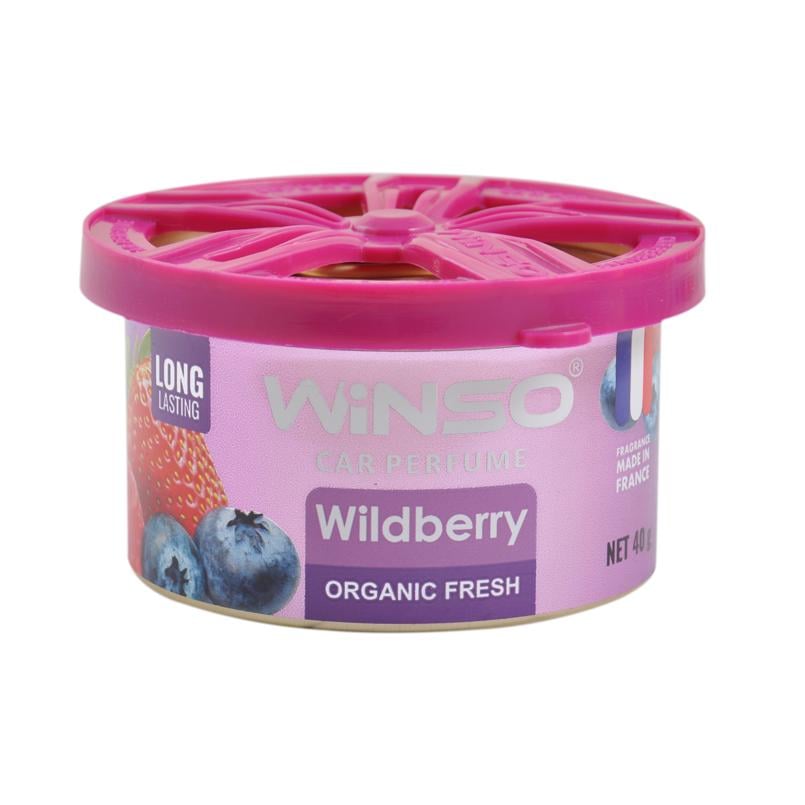 Ароматизатор Winso Organic Fresh Wildberry гелевый 40г