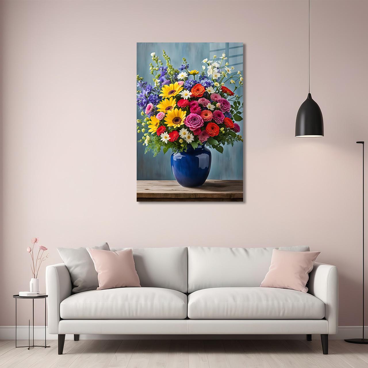 Картина на стекле NovellaPrint Яркие краски 60х90 см (454.3) - фото 2