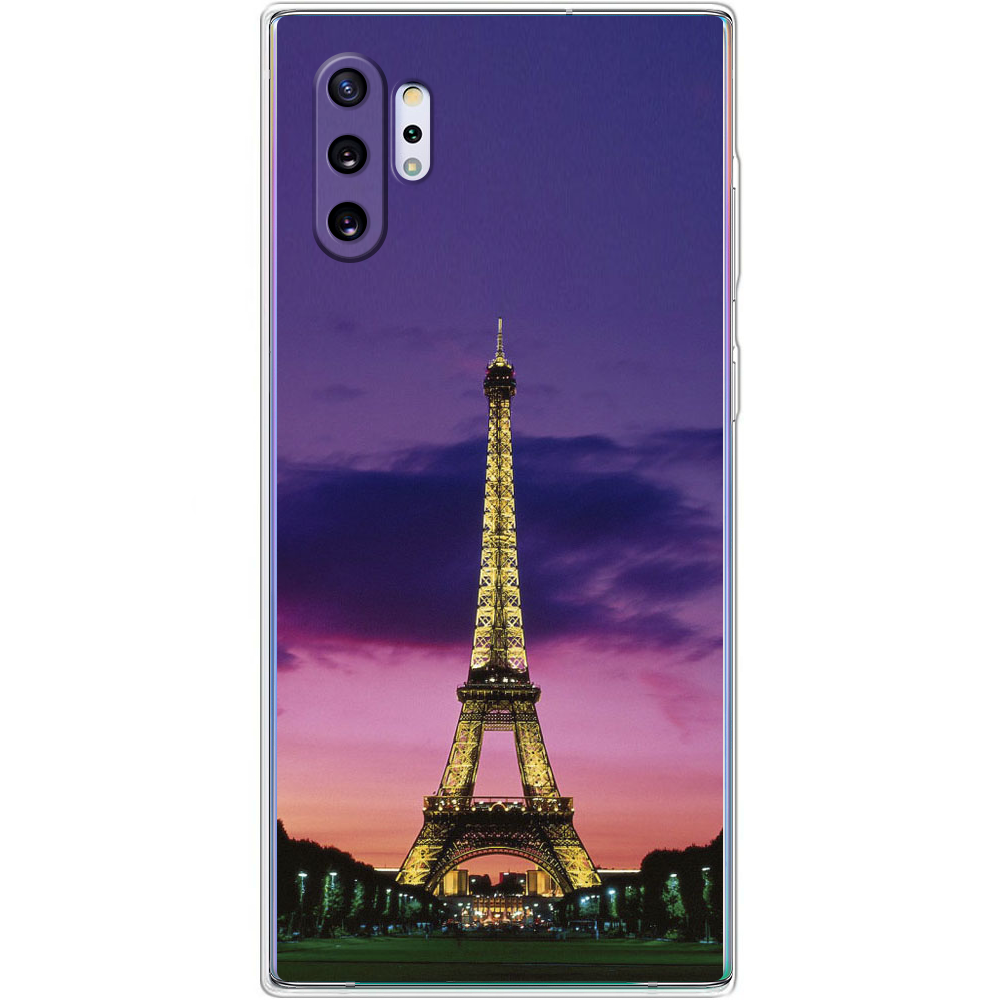 Чехол Boxface Samsung N975 Galaxy Note 10 Plus Полночь в Париже Прозрачный силикон (37686-up964-37686)