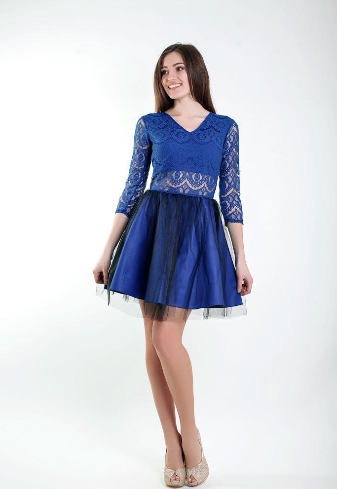 Сукня жіноча Podium Bella 21093-BLUE XS Синій