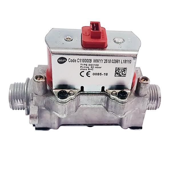 Газовый клапан B&P SGV100 C110009 24 B 1/2" для газового котла Ferroli Domiproject/Divatech/Domitech/FerEasy 39841320 (00000056198)