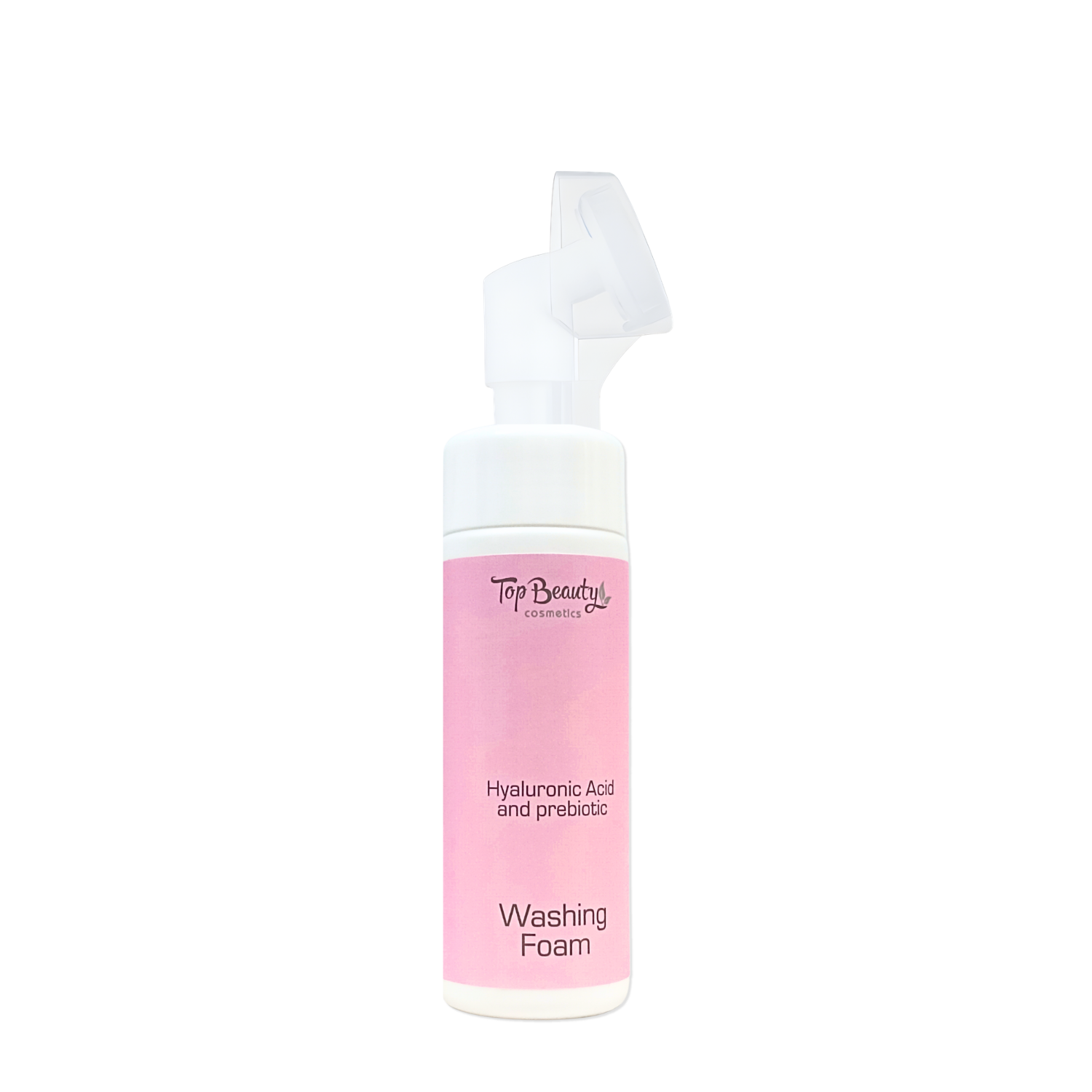 Пенка для умывания со щеточкой Top Beauty Washing Foam Hyaluronic с гиалуроновой кислотой 150 мл