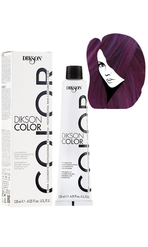 Фарба для волосся Dikson Professional Hair Colouring Cream X5 Фіолетовий (28485) Фарба для волосся Dikson Professional Hair Colouring Cream X5 Фіолетовий (28485)
