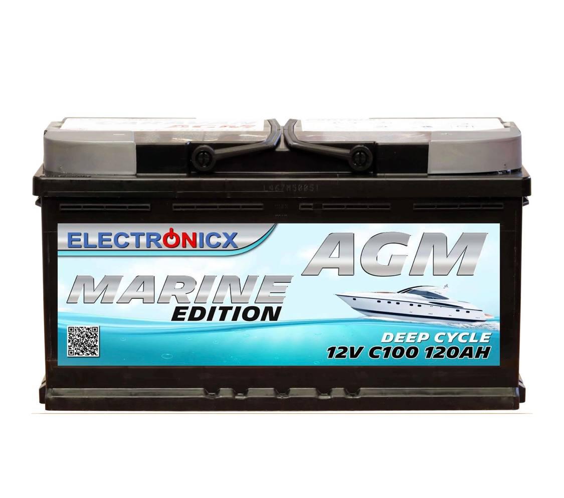 Акумуляторна батарея Electronicx Caravan Edition AGM 120 Ah 12 V (597468)