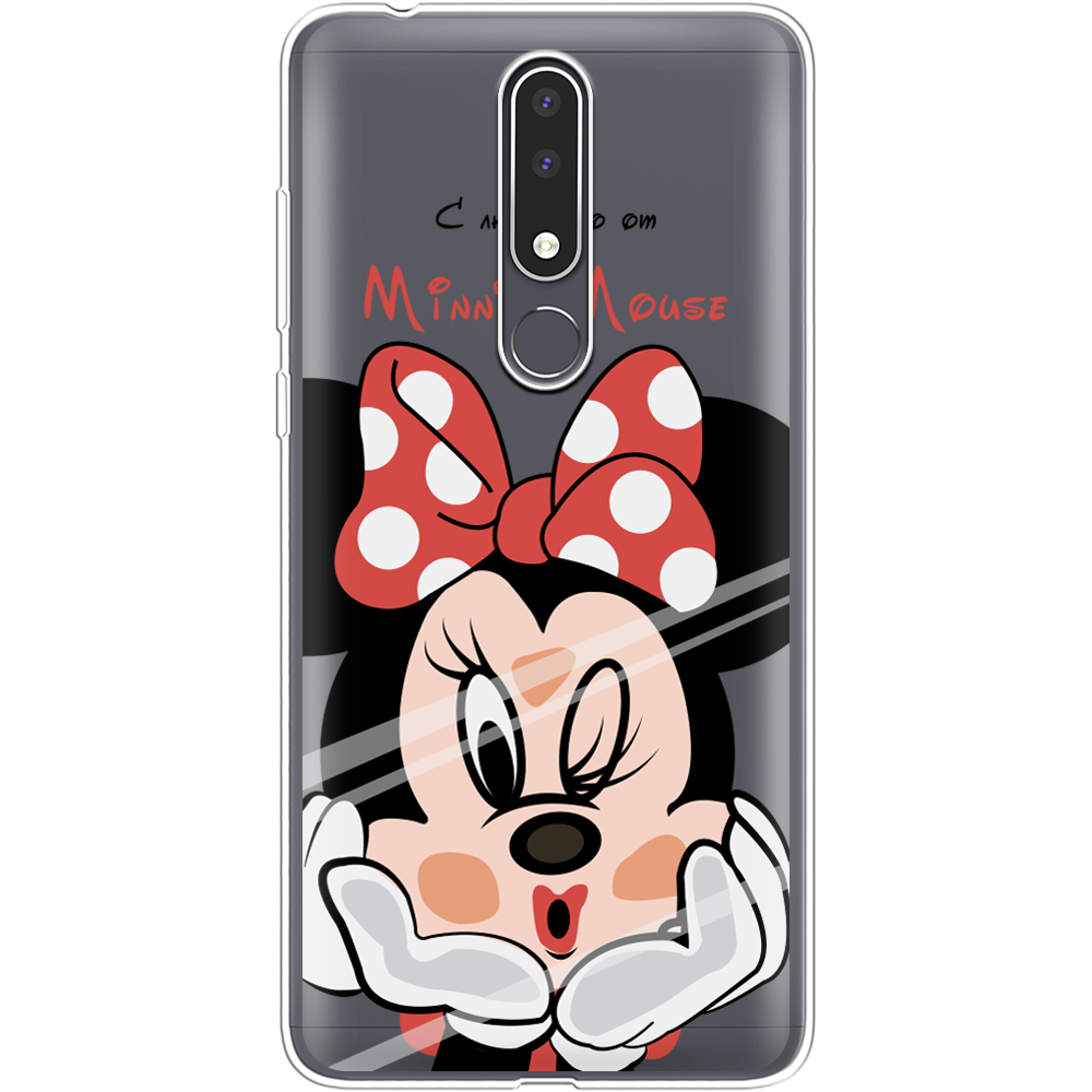 Чехол BoxFace Nokia 3.1 Plus Lady M Прозрачный силикон (36116-cc59-36116)