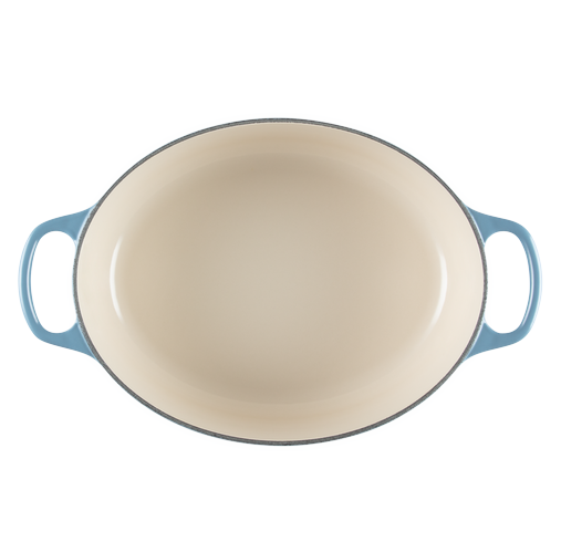 Кастрюля Le Creuset Signature 4,1 л овальная Chambray (21178274344441) - фото 5