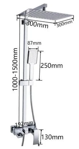 Душевая система Gappo G07 G2407-20 Хром - фото 6