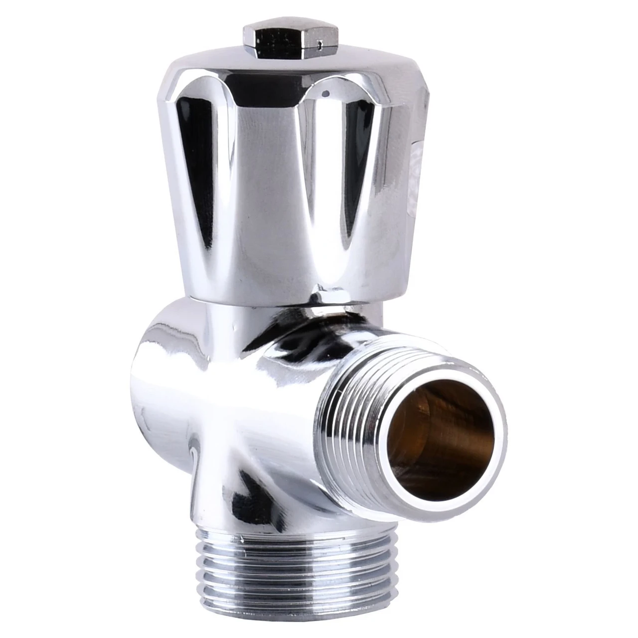 Кран вентильный для стиральной машины Solomon 1/2"х3/4"х1/2" А7260 (23500526) - фото 3