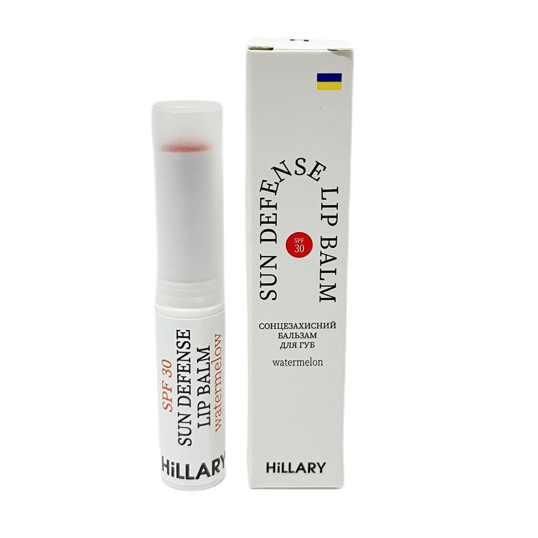 Бальзам для губ SPF 30 Hillary Sun Defense Lip Balm Watermelon 5 г (HI-05-034) - фото 5