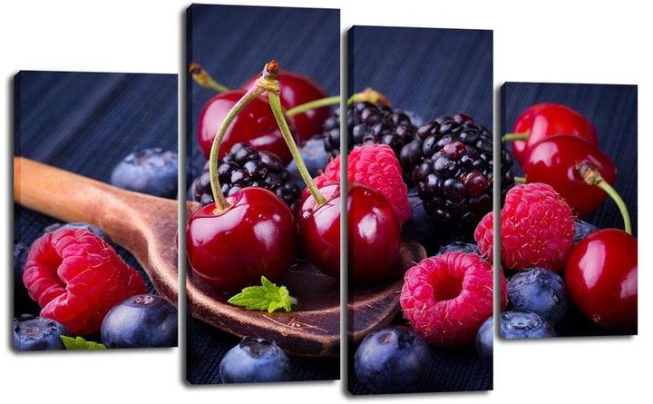 Картина модульная на холсте DK Летние ягоды 112х75 см (PLM4 26)