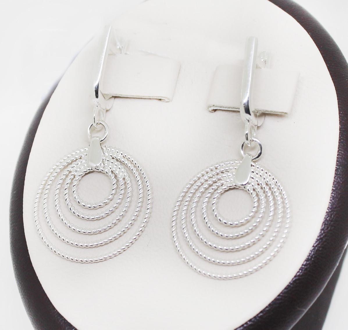 Сережки срібні 6,96 г (1000874388)